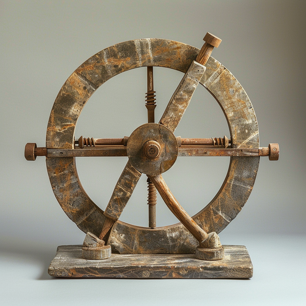 Prehistoric Copper Age Wheel Machine