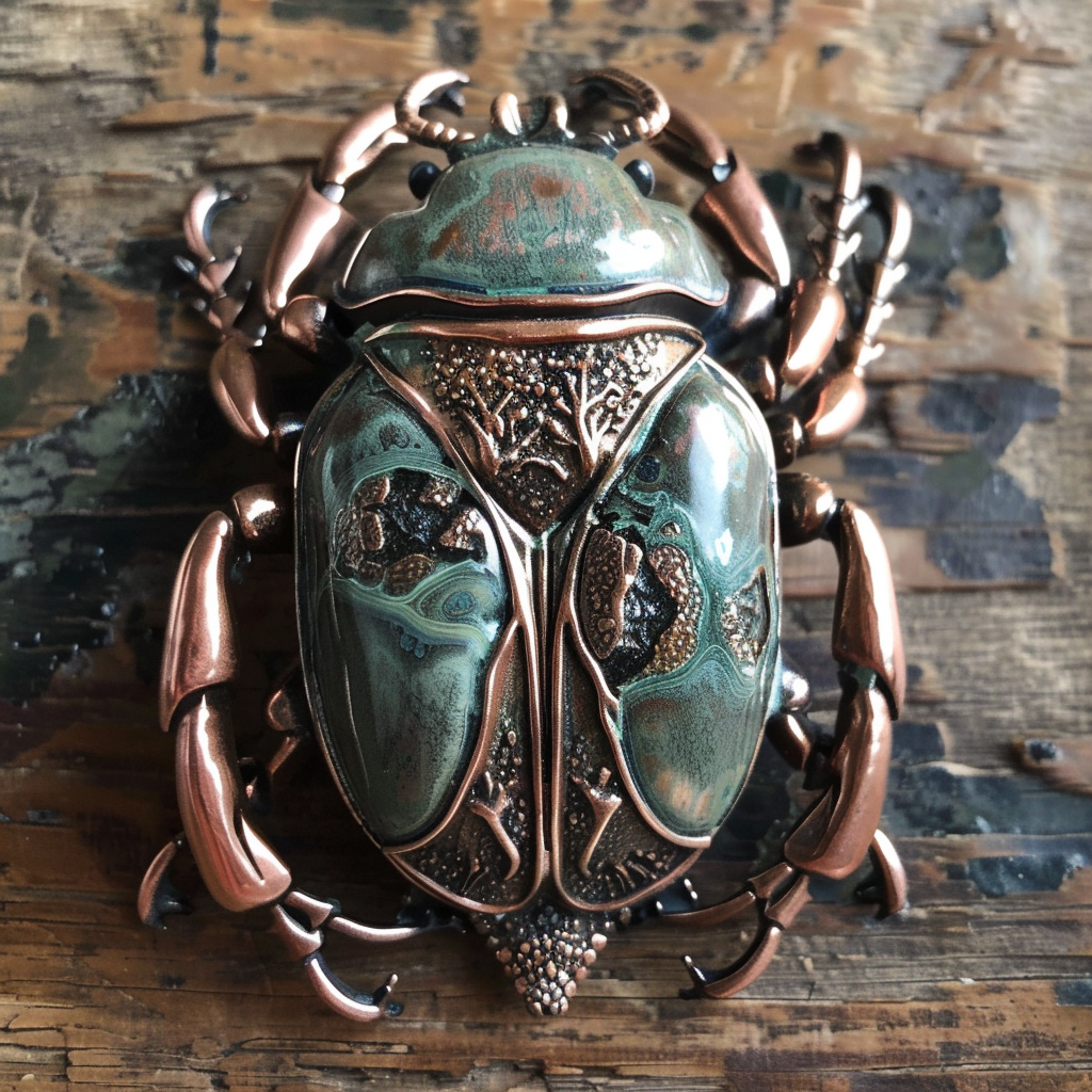 Shiny Scarab Beetle Accessory