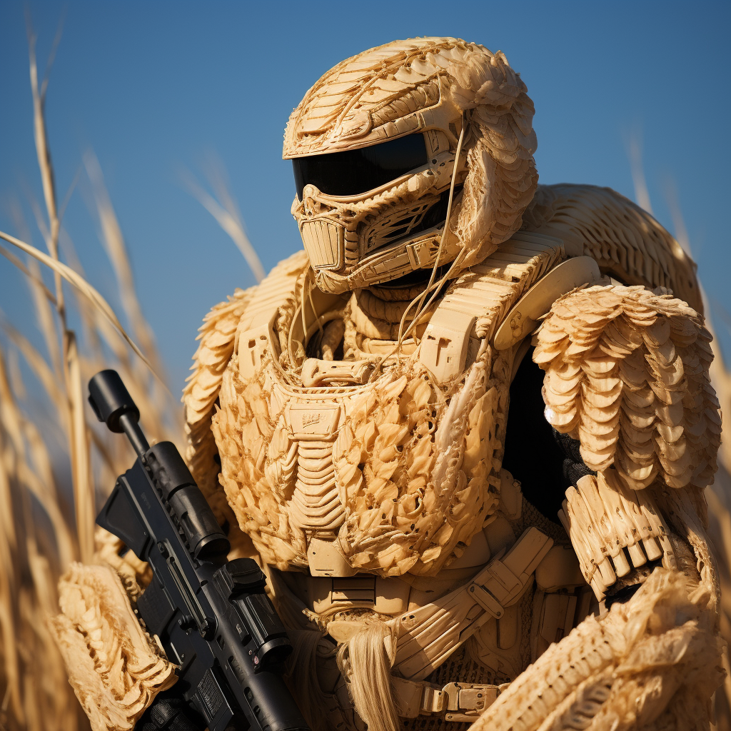 Cornman in Cornhusk Body Armor