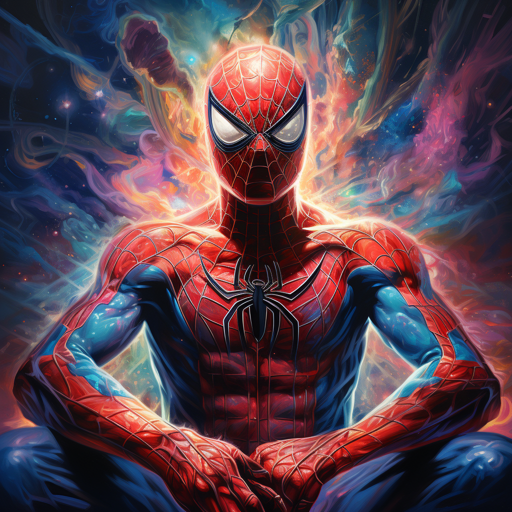 Image of Cosmic Spiderman