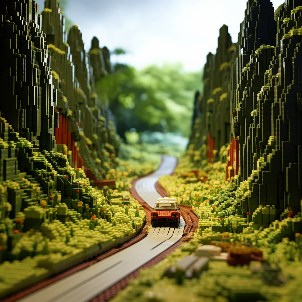 Lego country road masterpiece