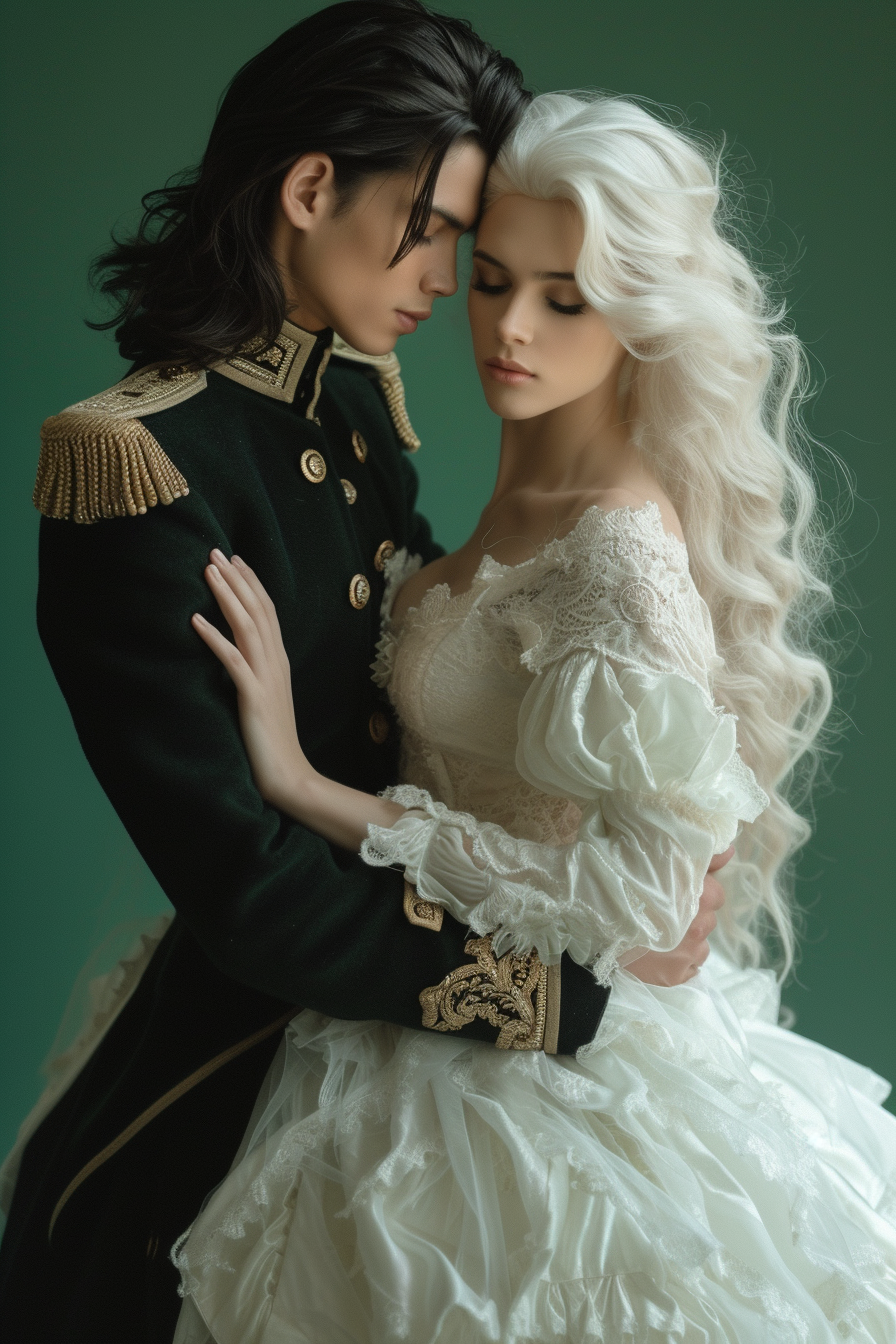 Couple in Love Fantasy Style