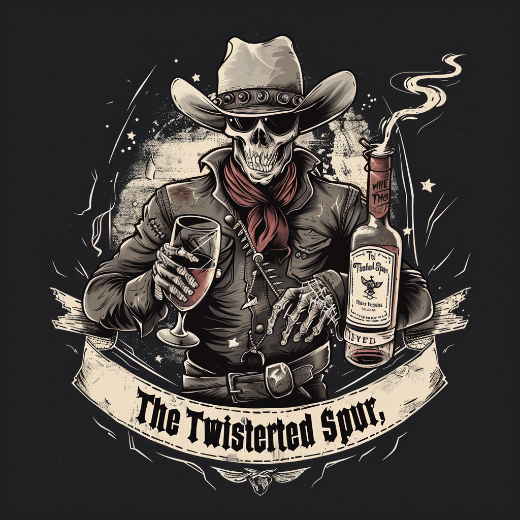 Cowboy Themed Western Tshirt Design