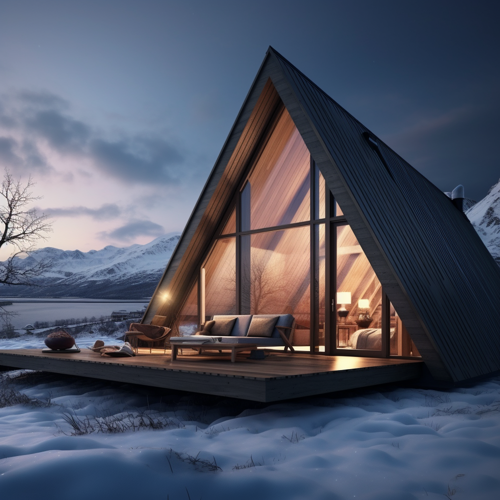 Cozy Eco-friendly Ski Cabin in Iceland