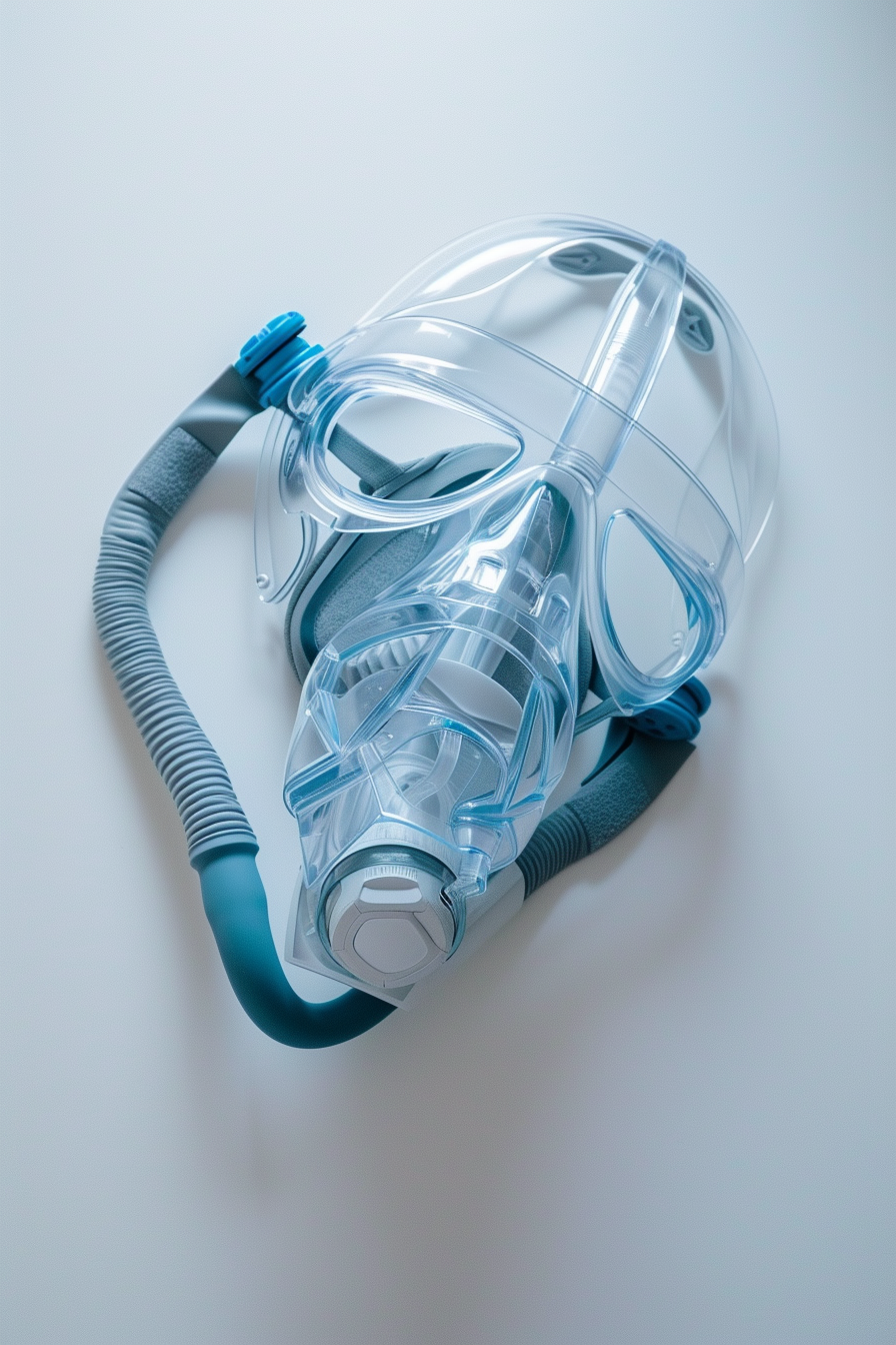 CPAP machine white background