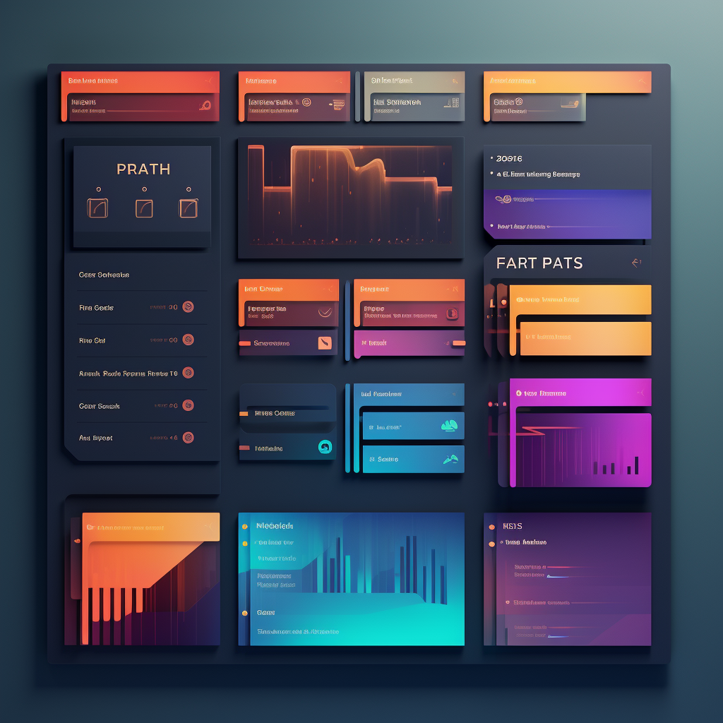 Illustration of Crazy File Folder Structure UI