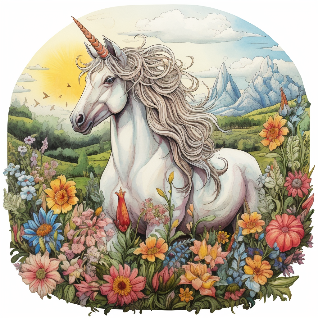 Unicorn representing creativity and growth in business