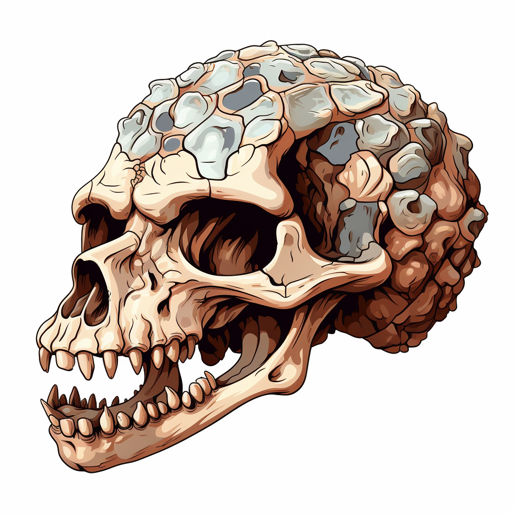 Anatomical Skull of Crotalus Sp