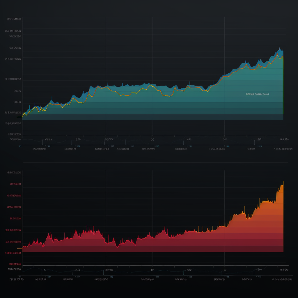 Cryptocurrency project token release chart