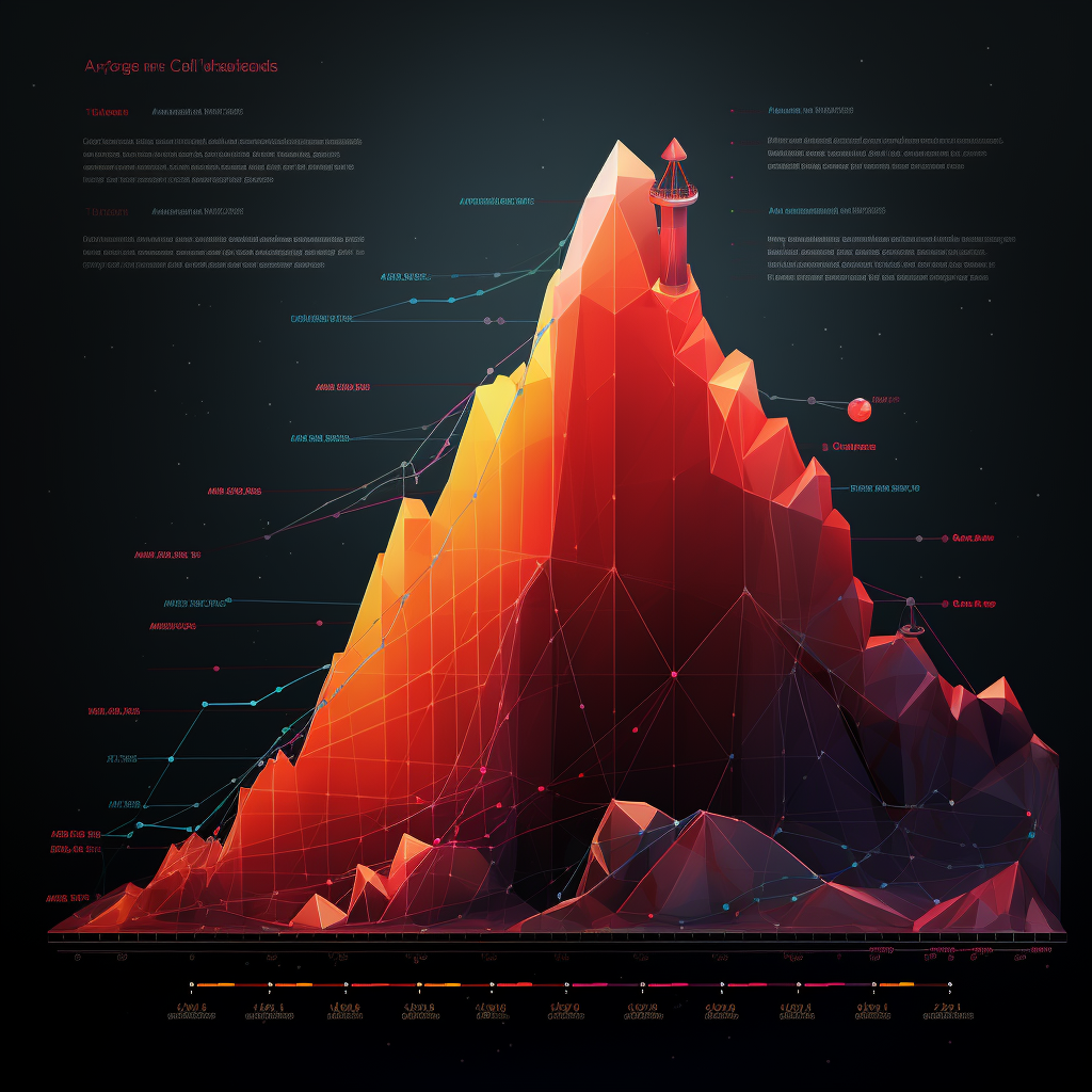 Red-shaded graph showing crypto supply increase