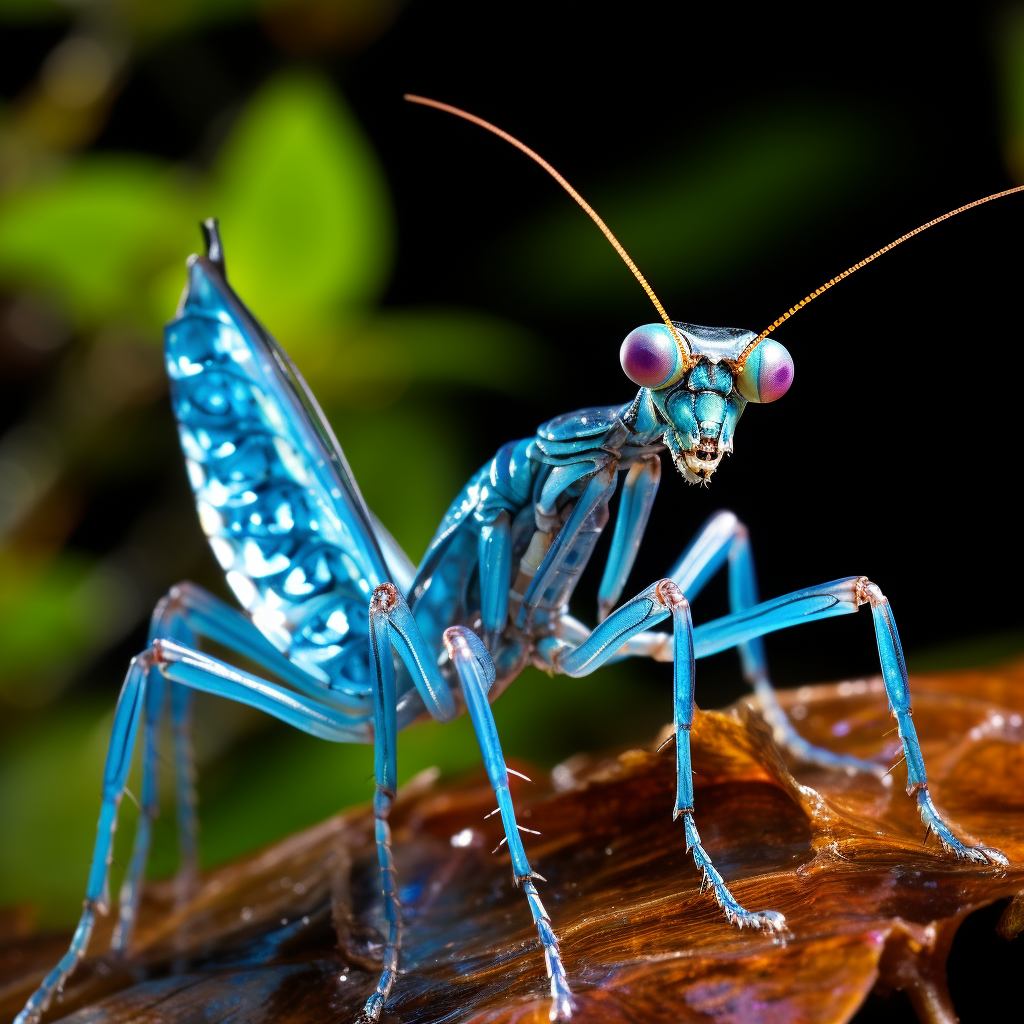 Blue Mantis Picture