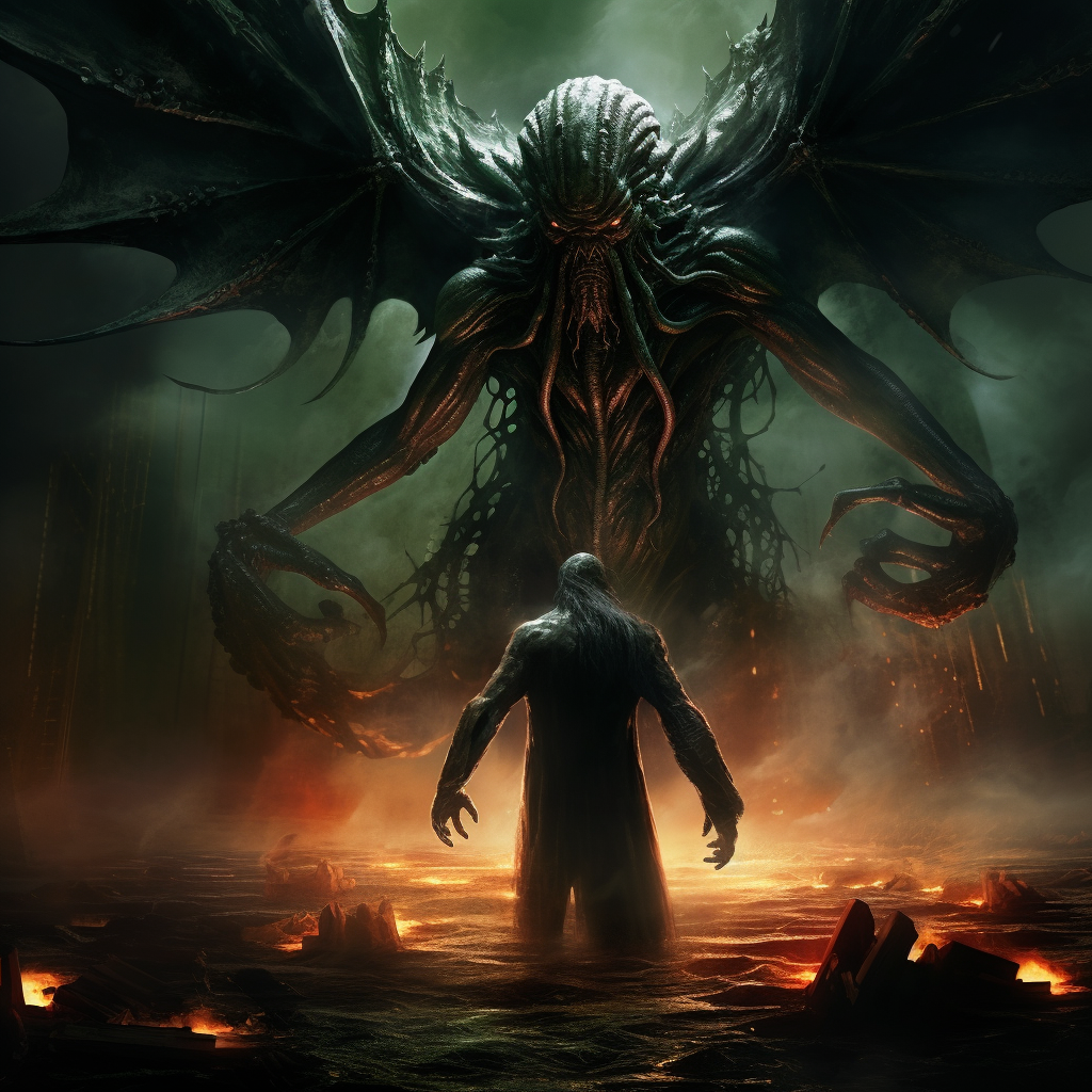 Mysterious Cthulhu creature by Ridley Scott