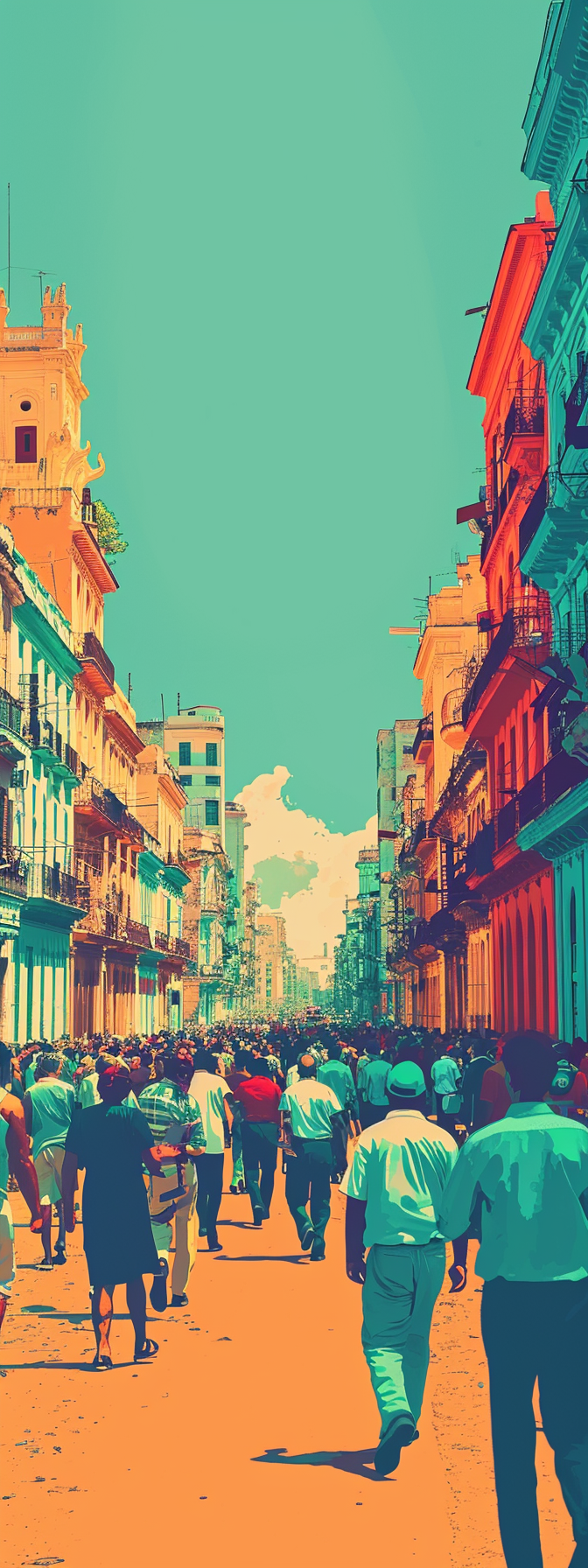 Cuba Workers Strikes Animated GIFs