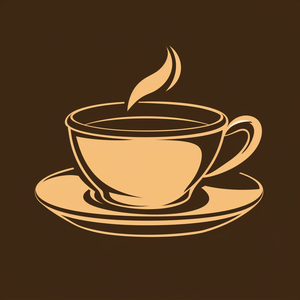 Cup and Saucer Logo Design