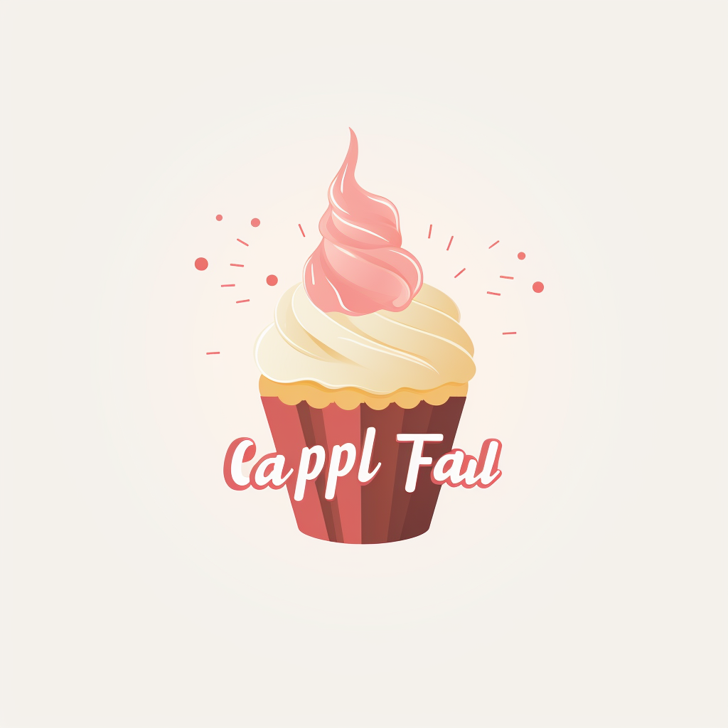 Cupcake logo for cake shop