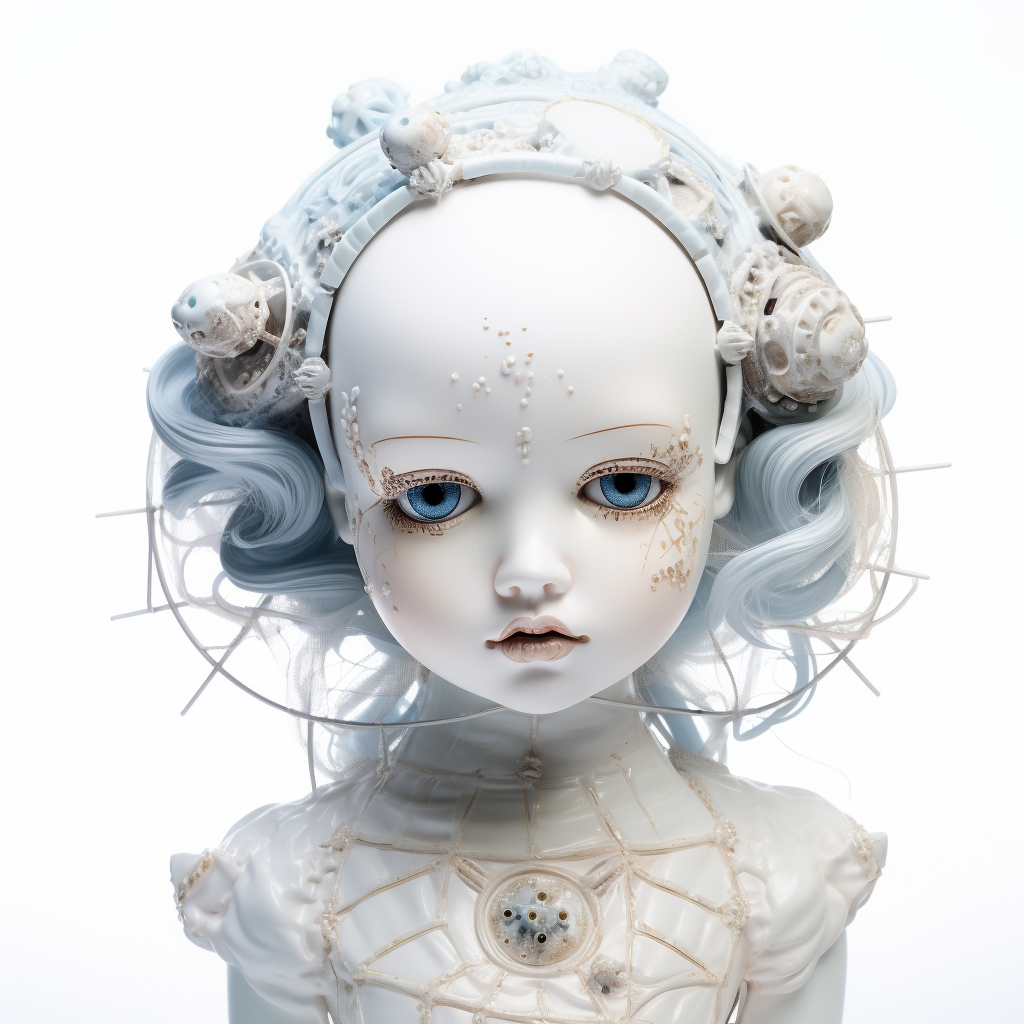 Product Photography of Cursed Porcelain Doll