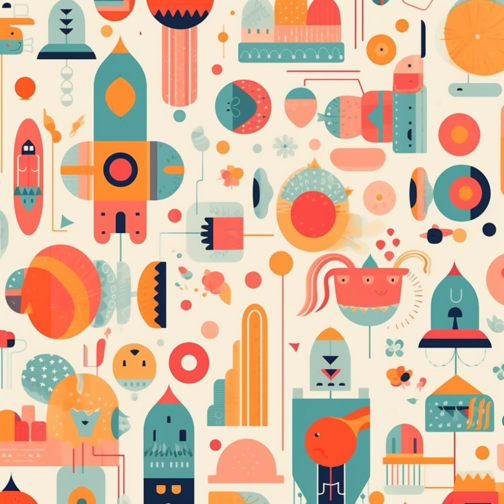 A charming and creative pattern design