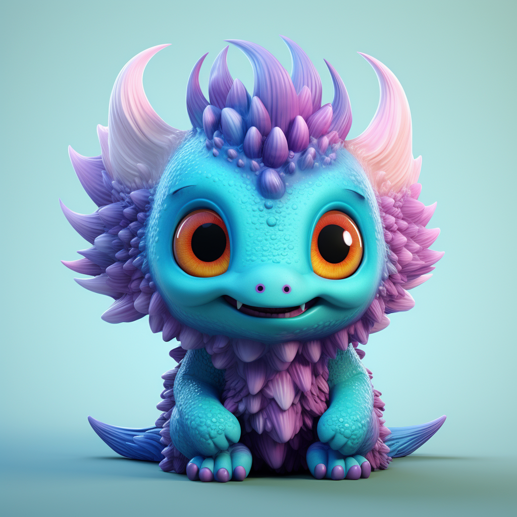 Color Changing Cute Creature