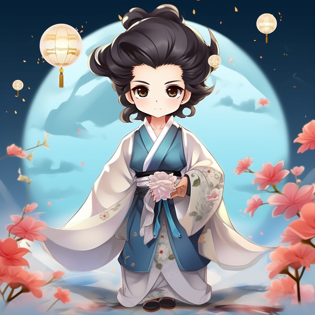 Cute Funny Chinese Style Anime Avatar