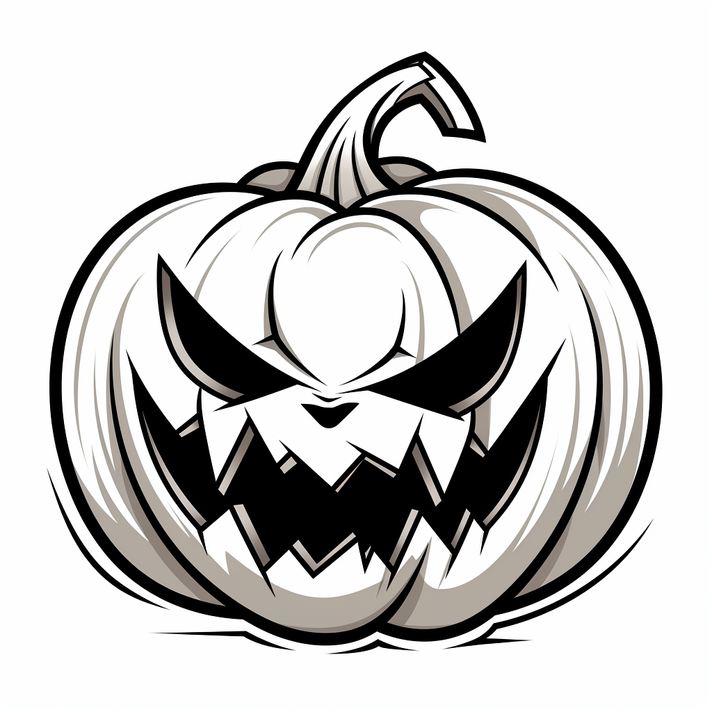 Cute Halloween Jack o' Lantern illustration