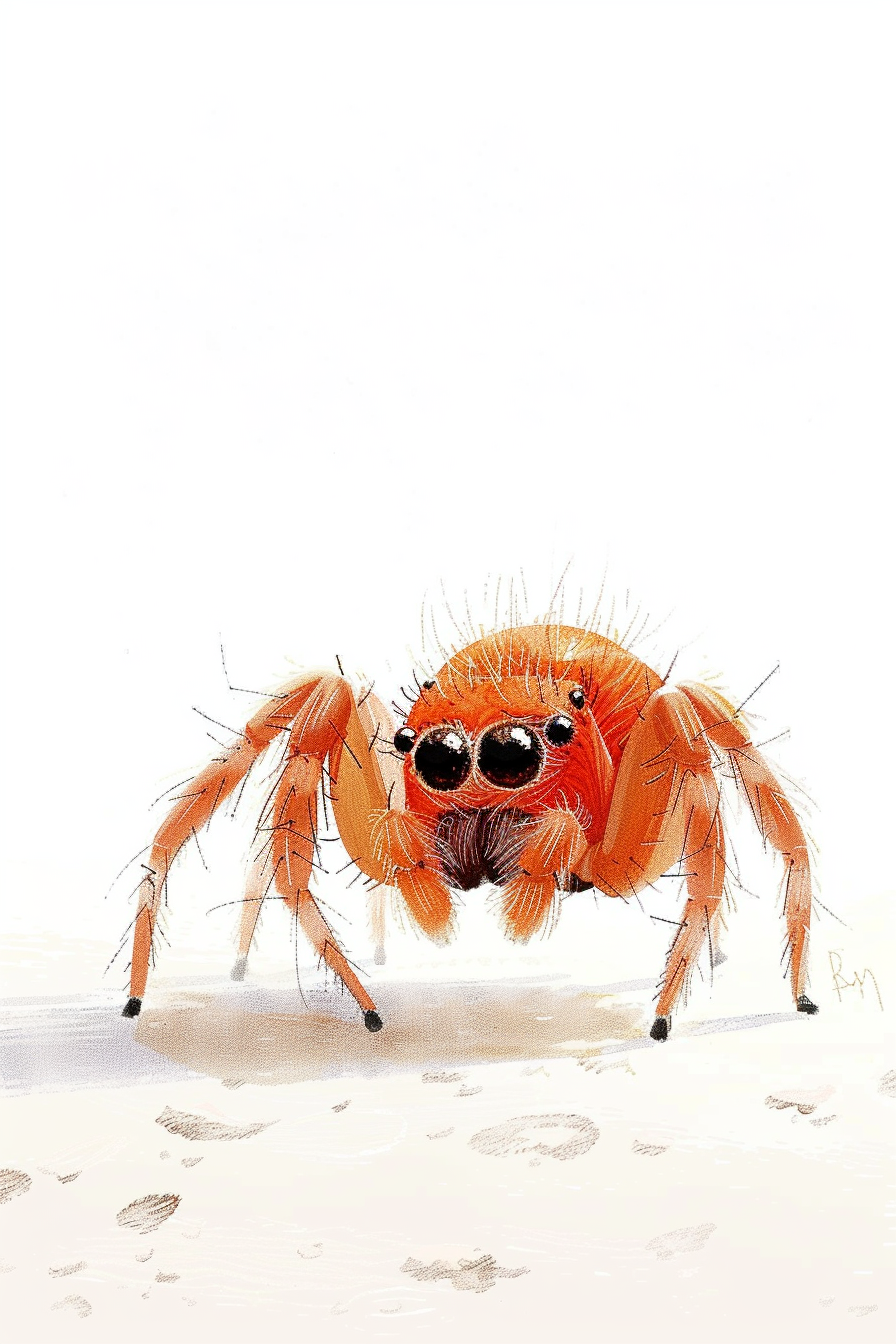 cute spider character design inspiration