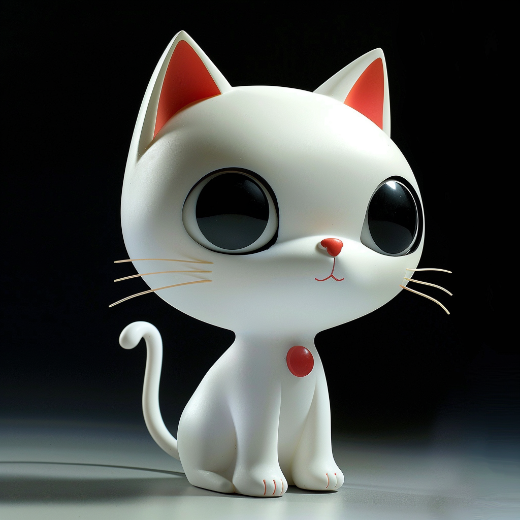 Cute toy cat by Art Baltazar