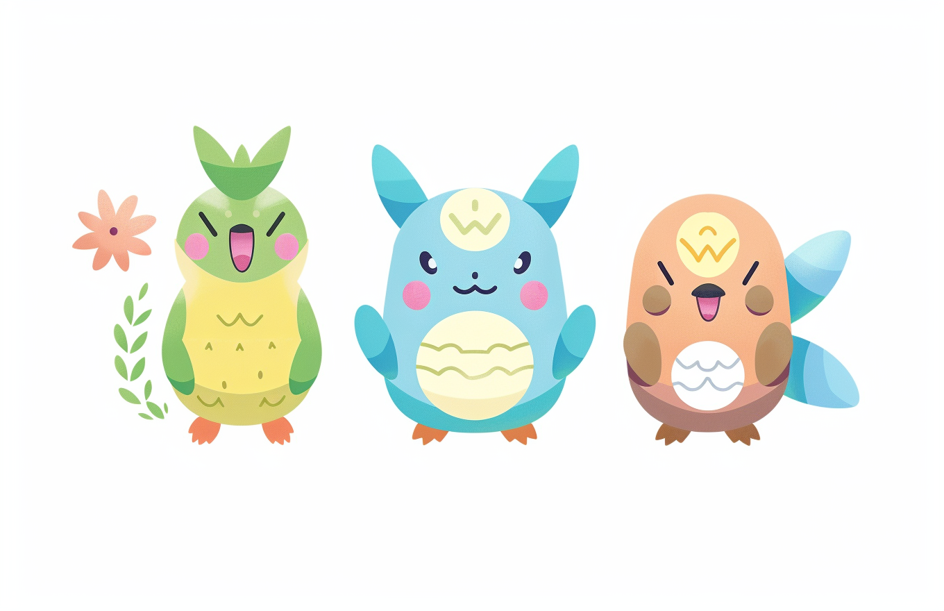 Cute Pokemon Designs