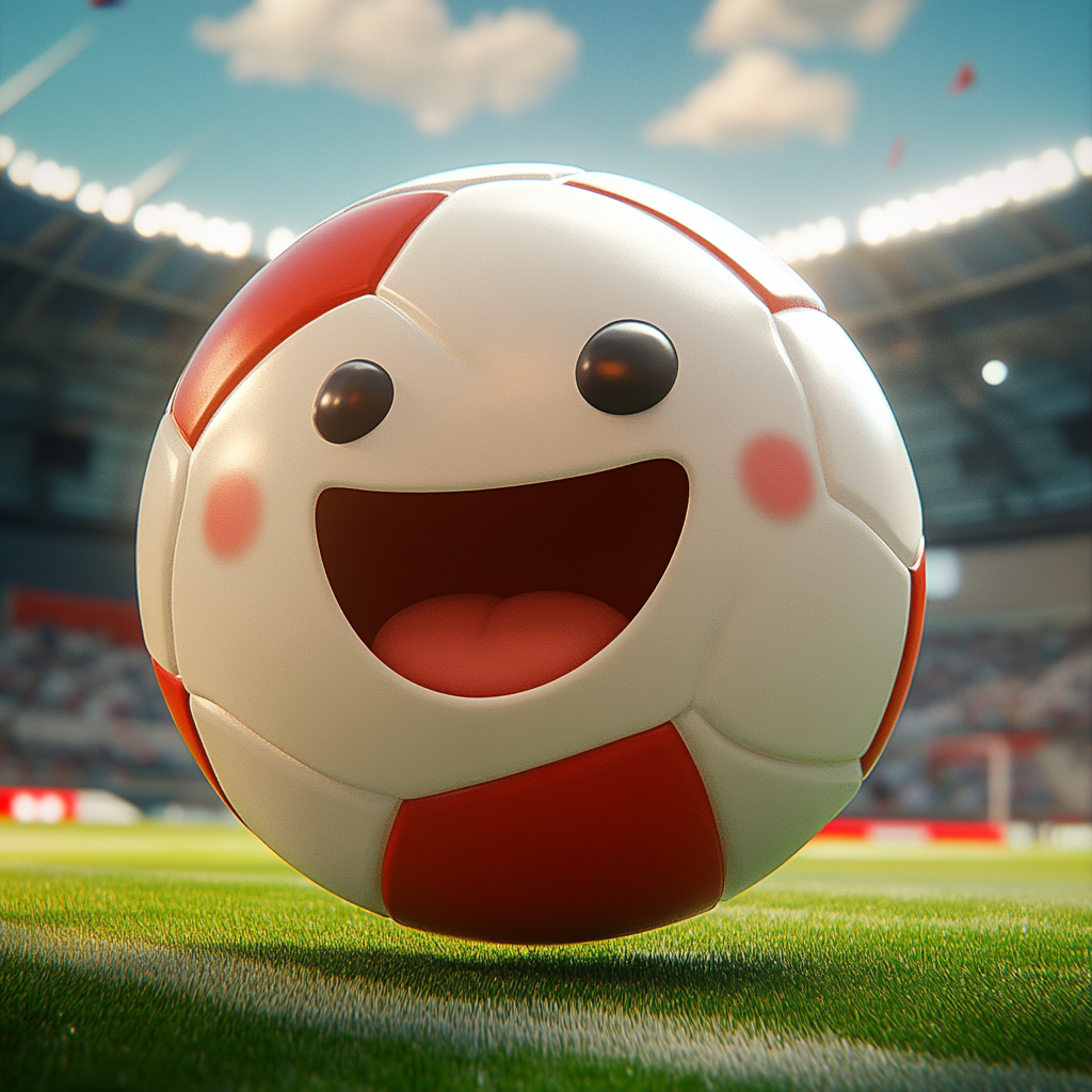 Cute Soccer Ball Polonia Flag Trophy