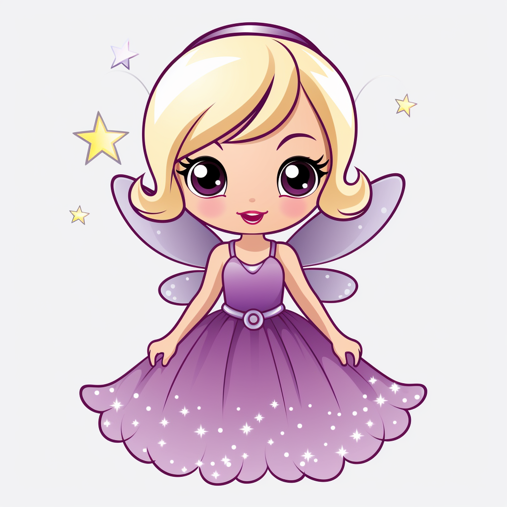 Simple Tinkerbell Fairy Clipart