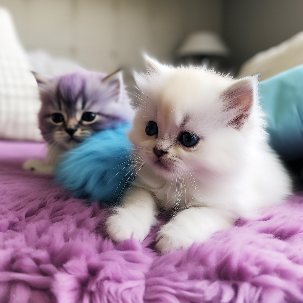 Adorable unicorn puppies and kittens