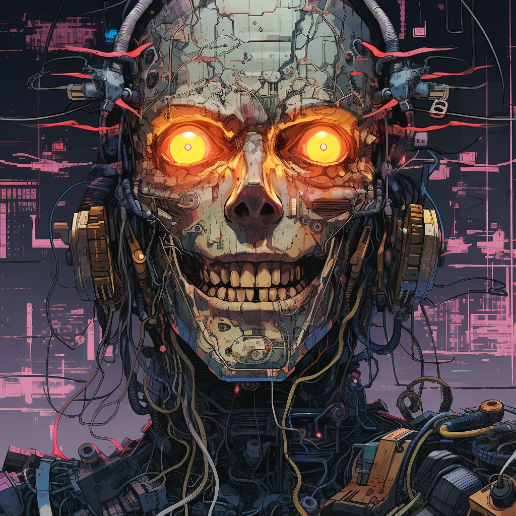 Cyberpsycho goes mad by Josan Gonzalez