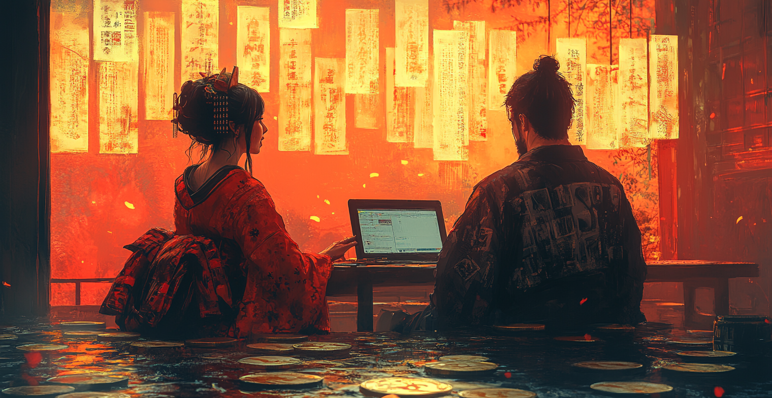 Samurai Geisha Podcast Bitcoin Room