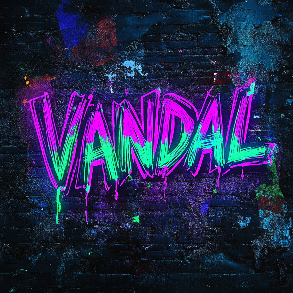 Cyberpunk Vandal Twitch Emote