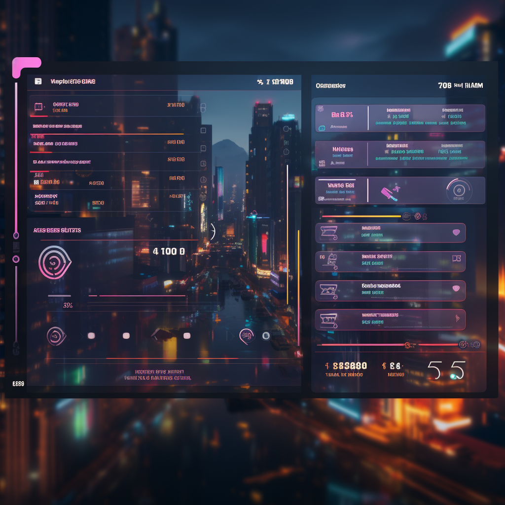 Cyberpunk UI Design