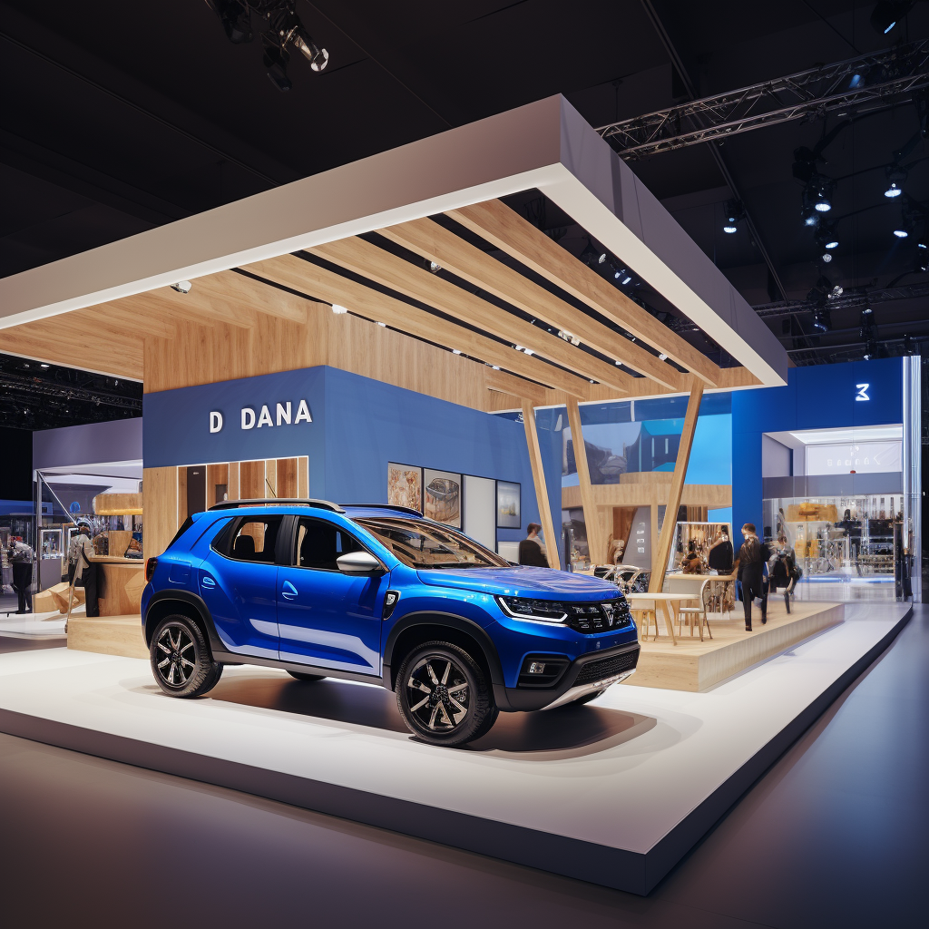 Dacia Stand at Paris Motor Show