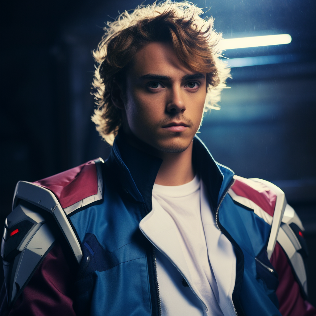 Dacre Montgomery as Zeta Gundam's Quattro Bajeena  image