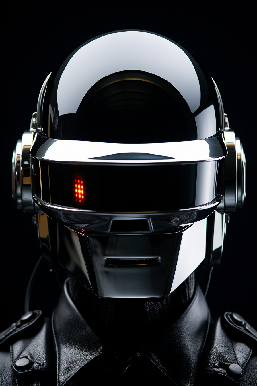 Daft Punk Helmet with Reflective Glass