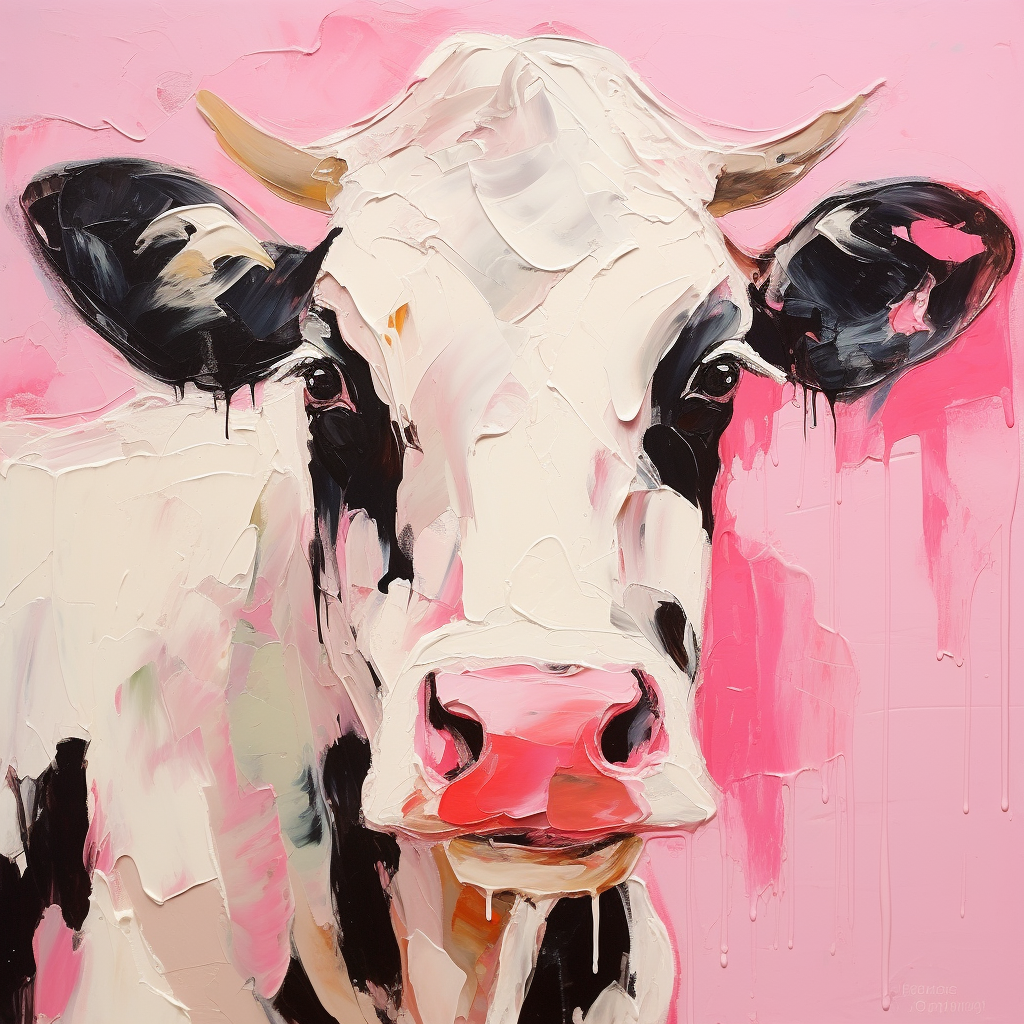 Lively Fusion of Dairy Cow and Pink Lady