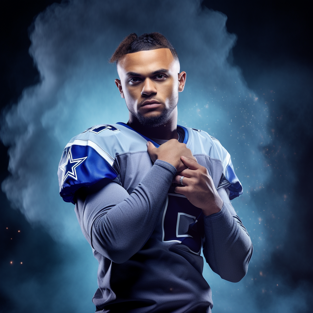 Dak Prescott in Fortnite game