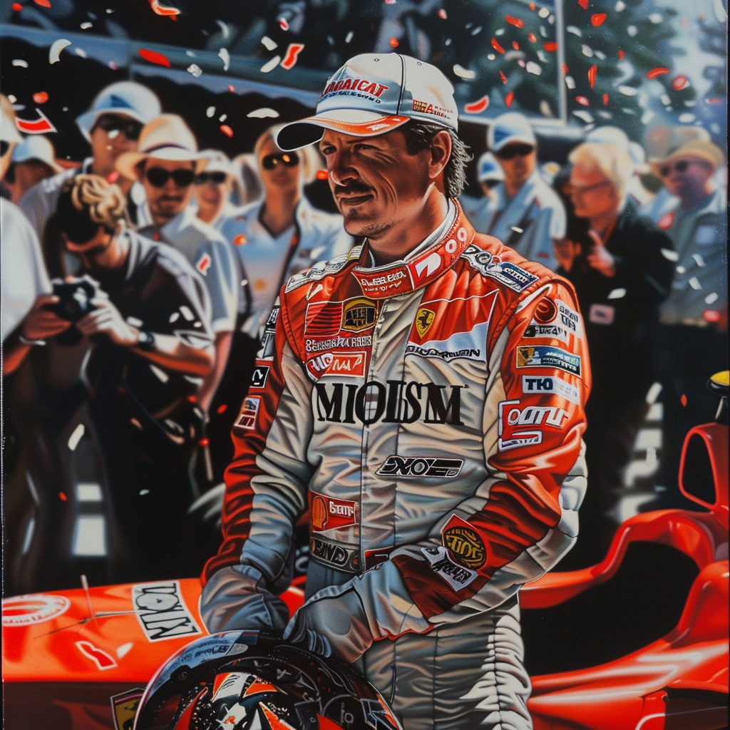 Dale Earnhardt Monaco Grand Prix Winner