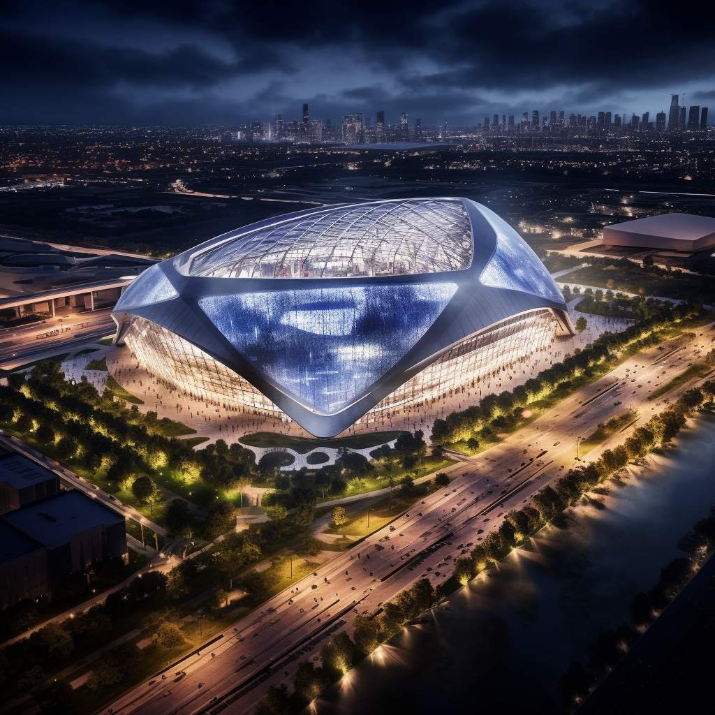 Dallas Cowboys Stadium in the Amazon Rainforest