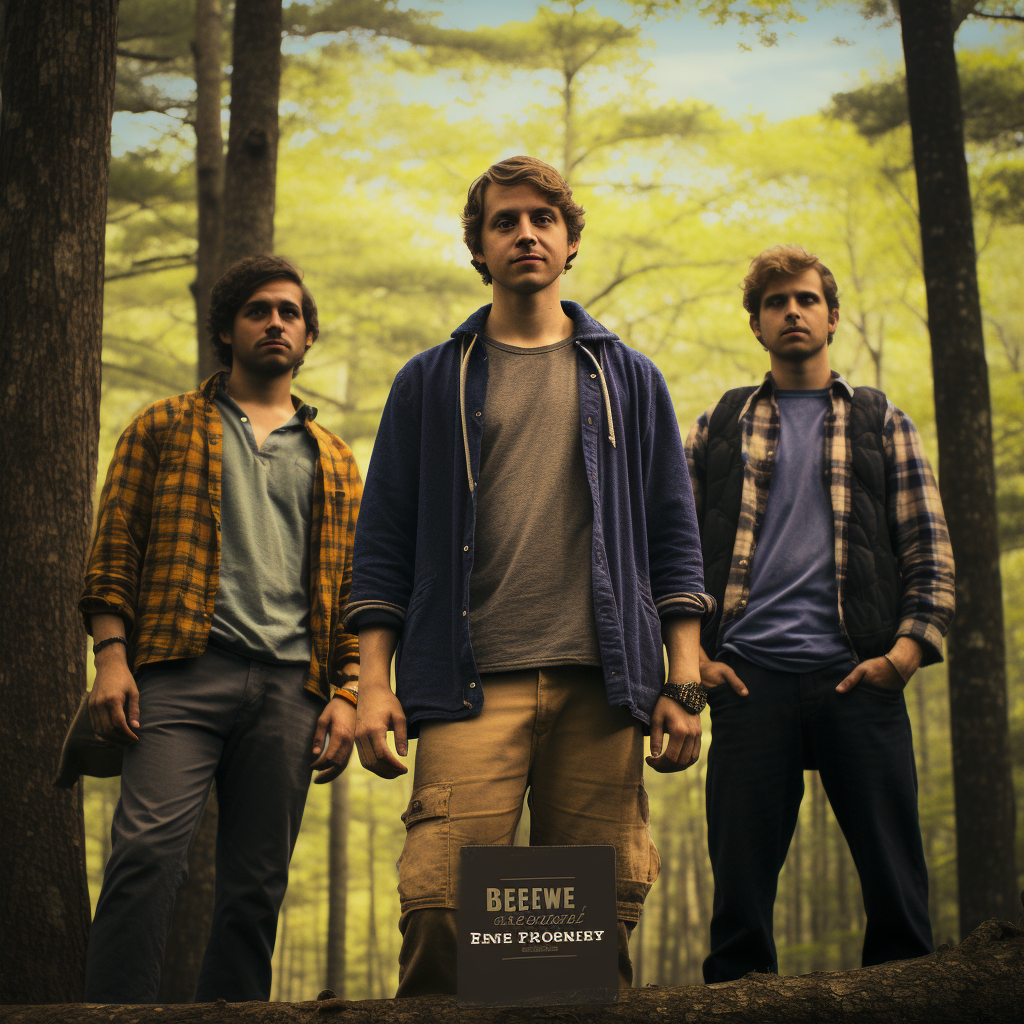 Group of Men in Daniel Boone Forest