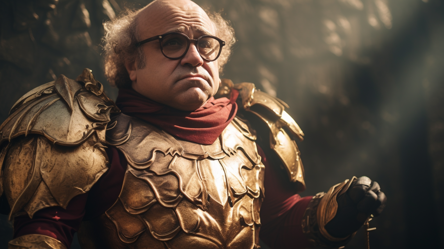 Danny Devito as Fantasy Knight