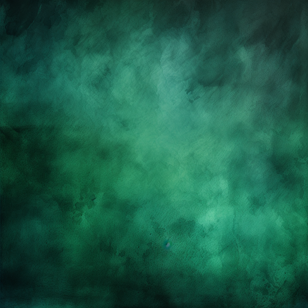 Ombre background in dark green