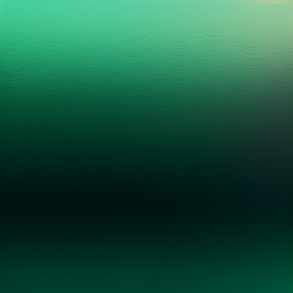 Ombre gradient background in dark green