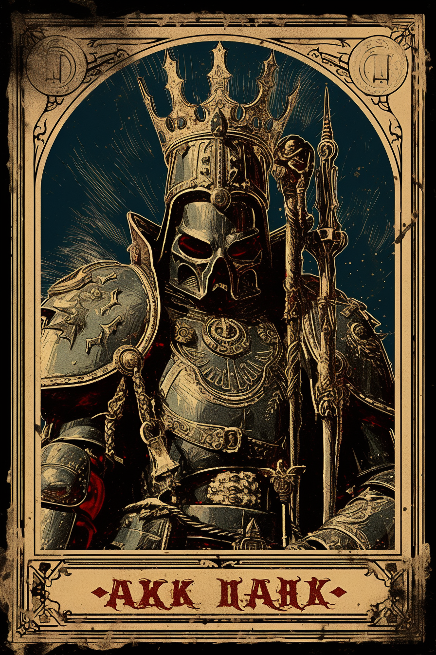 Dark King Tarot Card Iconography