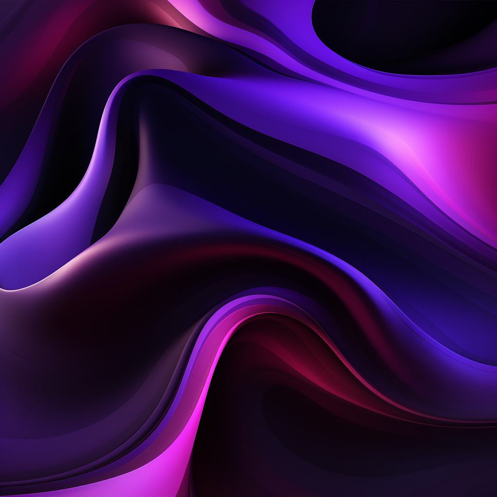 Dark Purple Black Gradient Smooth 2D