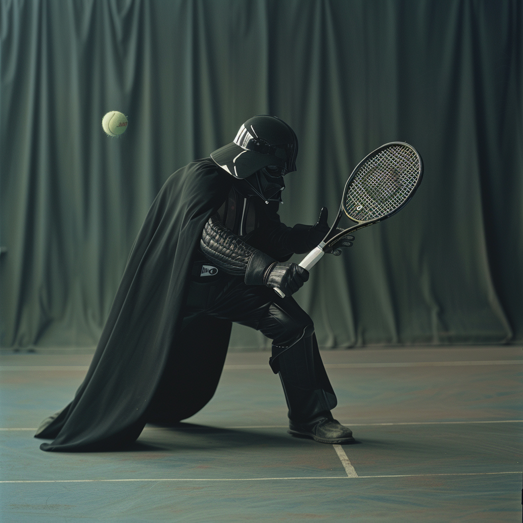 Dark Vader Tennis Force Shot