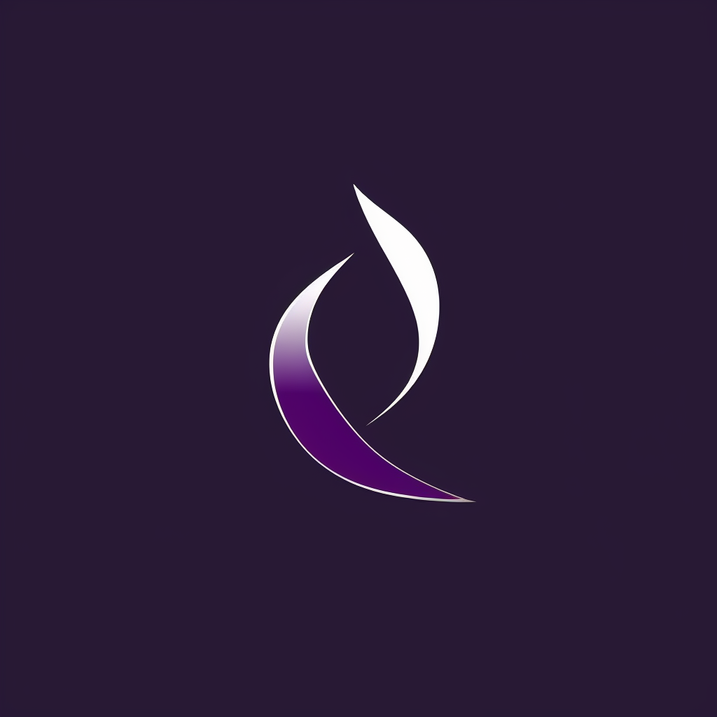 Dark Purple Software Development Logo