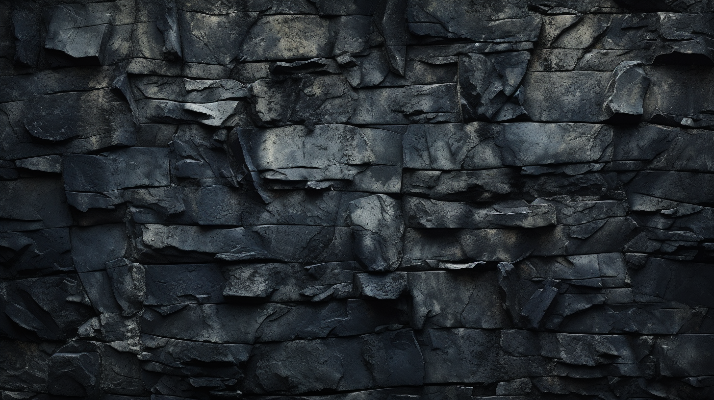 Close-up of a dark wall texture